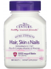 Для волос кожи ногтей 21st Century Hair, Skin & Nails 5000 mcg of Biotin + Collagen (90 таб.)