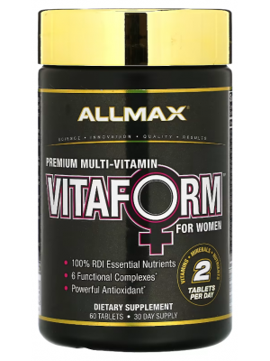 Мультивитамины AllMax Premium Multi-Vitamin Vitaform for Women (60 таб.)