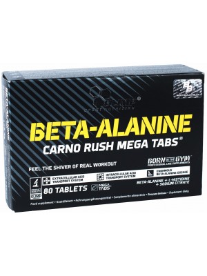 Бета-аланин Olimp Nutrition Beta-Alanine Carno Rush Mega Tabs (80 таб.)