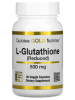 Биологически активные добавки California Gold Nutrition Glutathione Reduced 500mg (30 капс.)