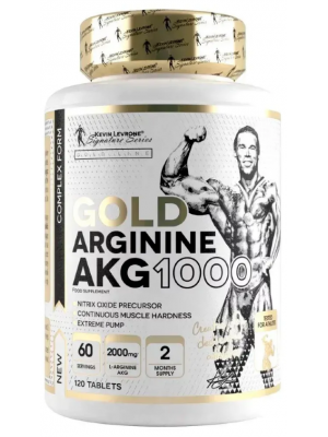 Kevin Levrone Gold Arginine AKG 1000 (120 таб.) ААКГ Kevin Levrone Gold Arginine AKG 1000 (120 таб.)
