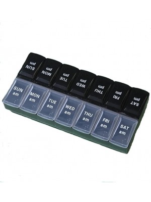 MotorNutrition PillCase14in1 PM,AM Black (1 шт.)