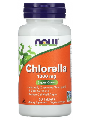 Биологически активные добавки NOW Chlorella 1000 mg (60 таб.)
