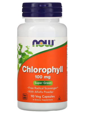 Биологически активные добавки NOW Chlorophyll 100 mg (90 капс.)