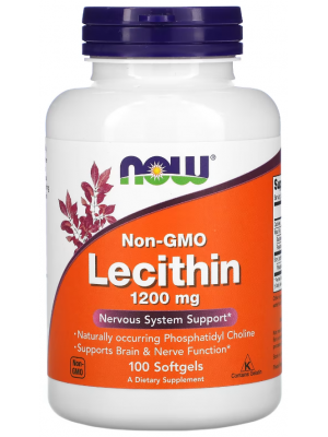 NOW Lecithin 1200 mg (100 капс.) Лецитин NOW Lecithin 1200 mg (100 капс.)