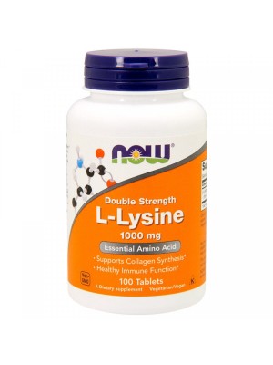 Now L-Lysine 1000mg (100 таб.)