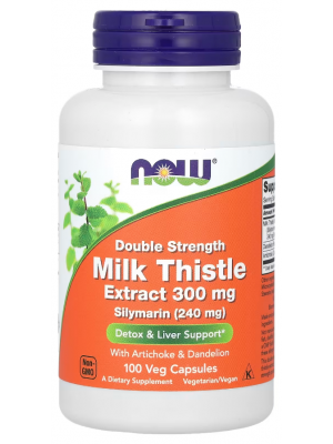 Биологически активные добавки NOW Milk Thistle Extract 300 mg (100 капс.)