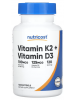 Отдельные витамины Nutrricost Vitamin K2 + D3 (120 софт.)