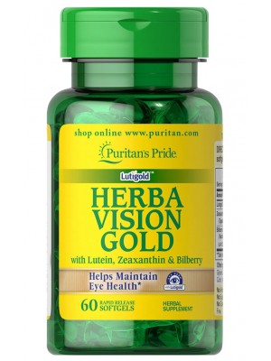 Puritan's Pride Herbavision Gold (60 капс.)