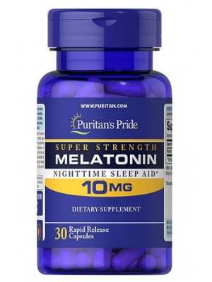 Puritan's Pride Melatonin 10mg (30 капс.)