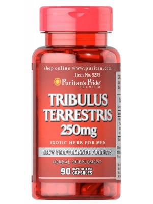 Puritan's Pride Tribulus Terrestris 250mg (90 капс.) Трибулус Puritan's Pride Tribulus Terrestris 250mg (90 капс.)