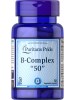 Puritan's Pride B-Complex 50 (50 таб.) Мультивитамины Puritan's Pride B-Complex 50 (50 таб.)