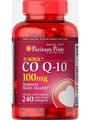 Биологически активные добавки Puritan's Pride CO Q-10 100mg (240 капс.)
