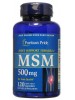 Метилсульфонилметан (MSM) Puritan's Pride MSM 500 mg (120 капс.)