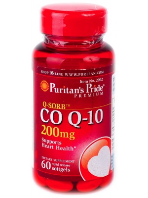 Биологически активные добавки Puritan's Pride CO Q-10 200mg (60 капс.)